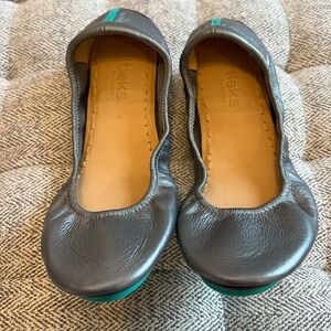 Tieks Gray Ballet Flats